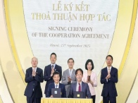 Vietnam Hanoi AEGIS International Hospitalと日本式医療分野AIと病理技術導入に関わるMOU調印しました。